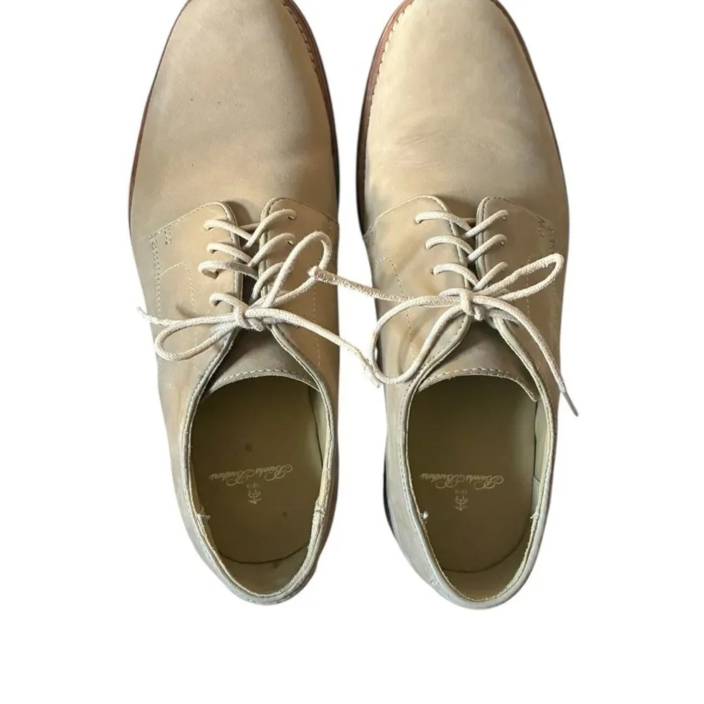 Tommy Bahama Tan Leather Derby Shoes Men’s Size 7